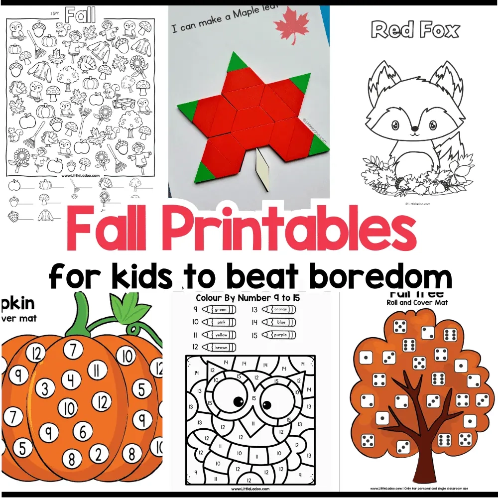 Free Printable Fall Craft Templates
