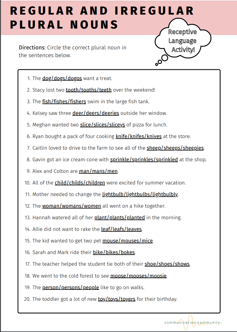 Therapy Aide Free Printable Worksheets