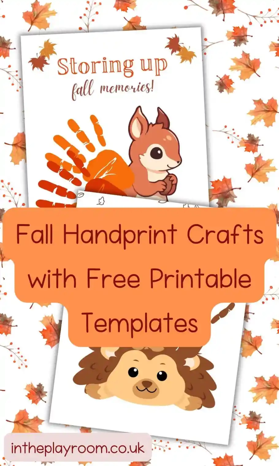 20 Fun Fall Handprint Crafts For Toddlers With Free Printable 