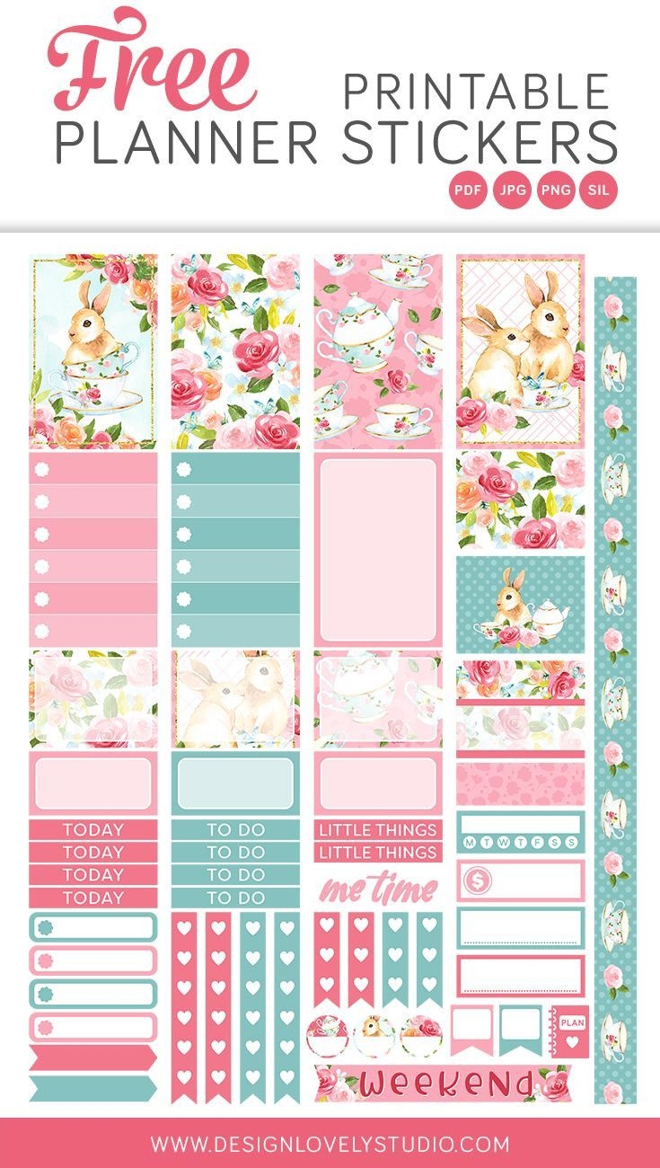 20 Happy Planner Sticker Template Simple Template Design
