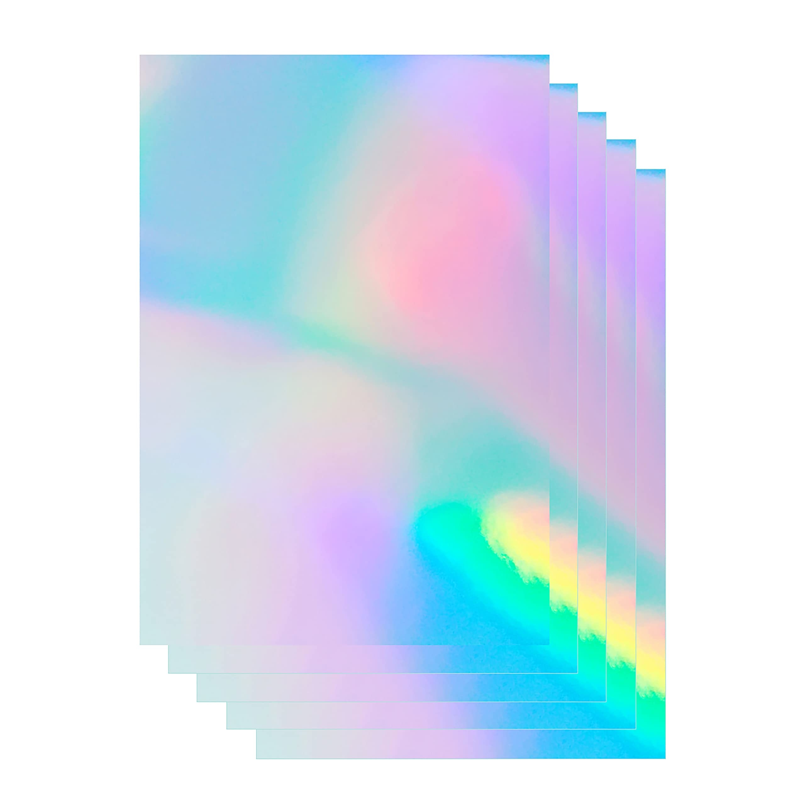 20 Sheets Holographic Sticker Paper A4 Size 21 X 29 7 Cm 