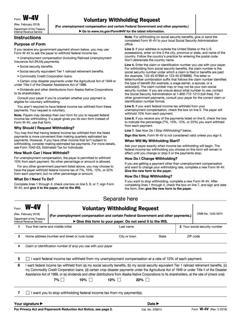 Irs W-4 Form Printable