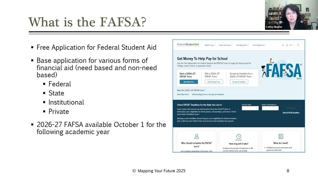 2026 27 FAFSA And Financial Aid Presentation