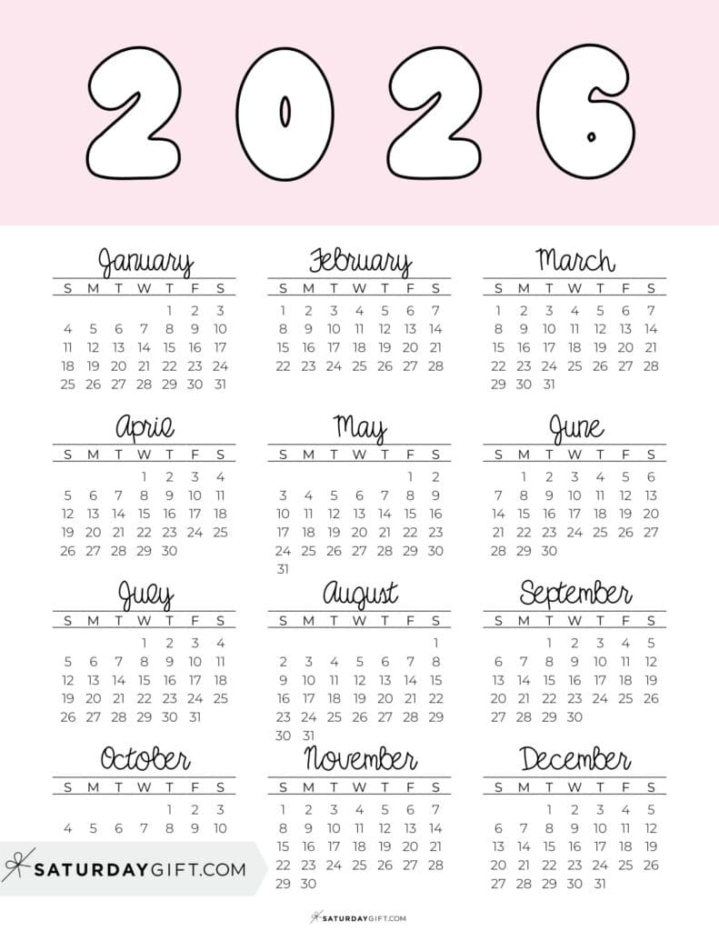 December 2026 Calendar Page Printable Free