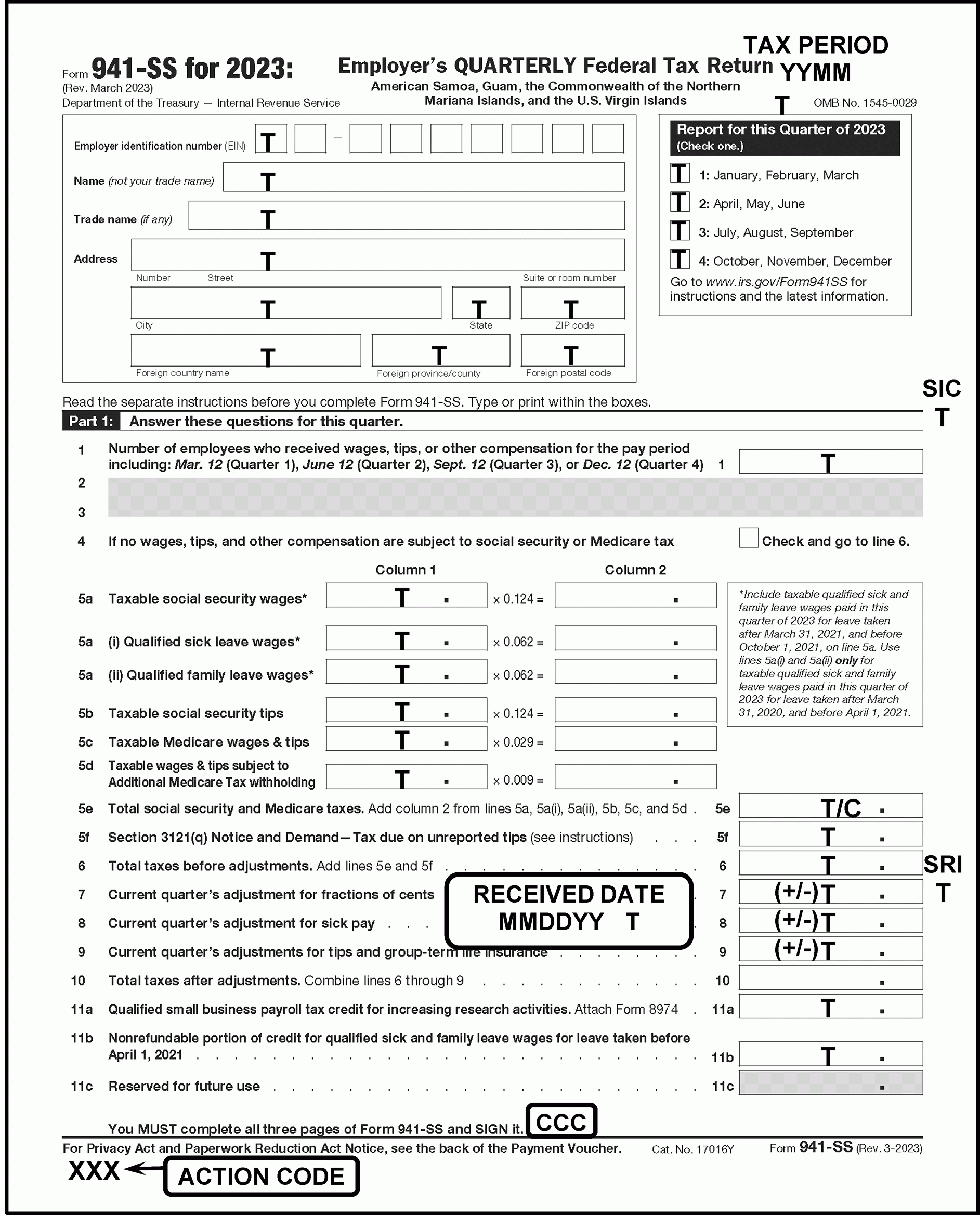 3 11 13 Employment Tax Returns Internal Revenue Service
