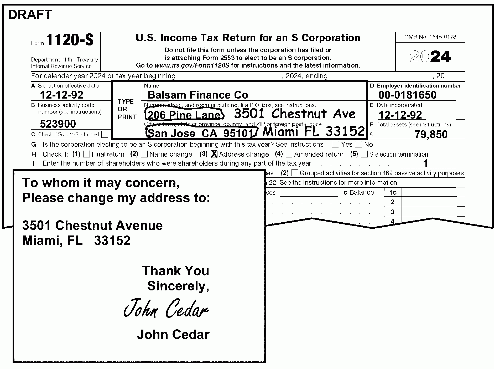 Form 1120 H Instructions 2026