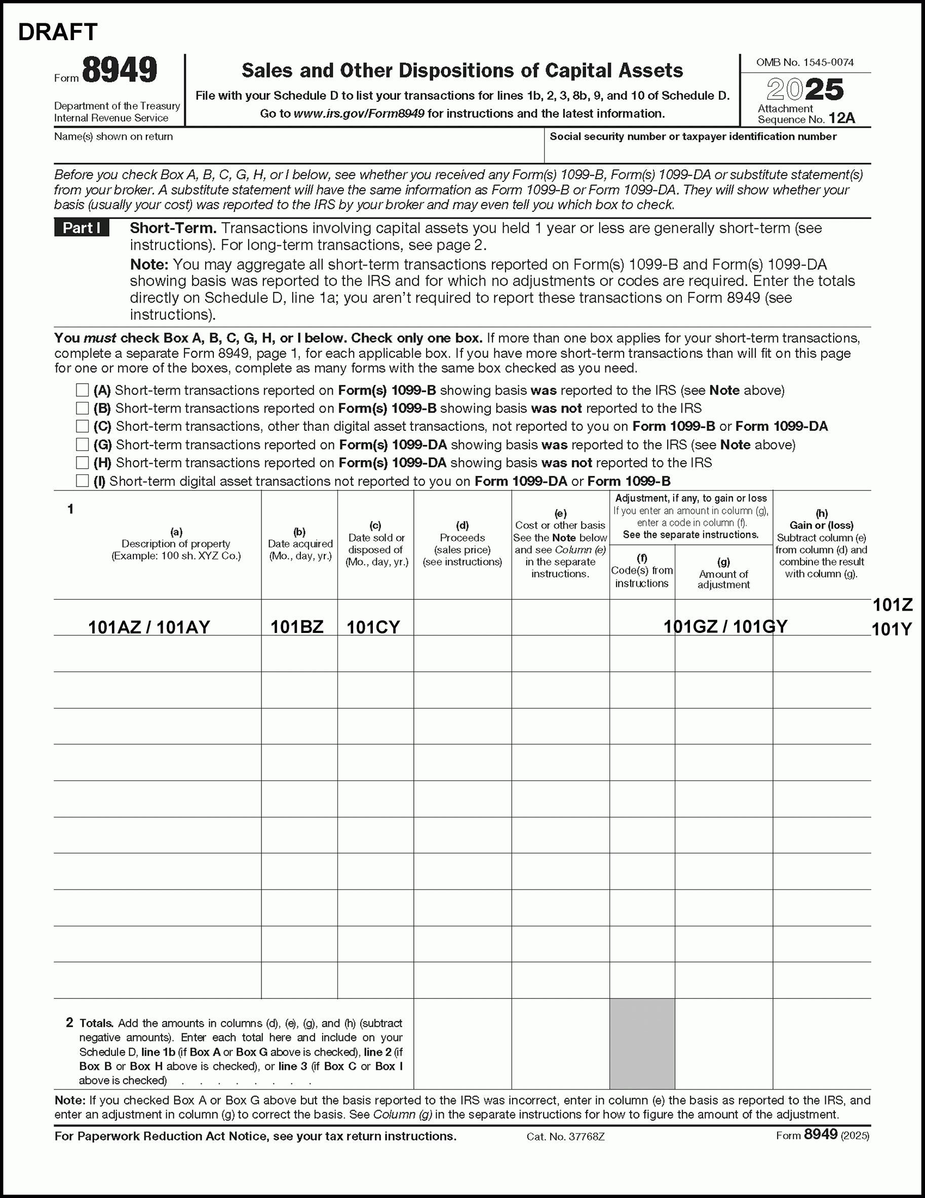 8990 Form Instructions 2026