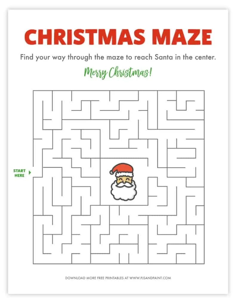 Free Printable Holiday Worksheets For Adults