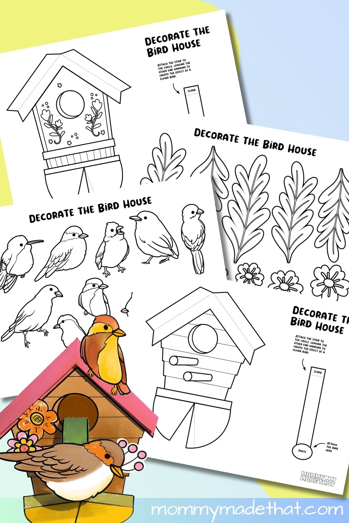 Bird Template Free Printable