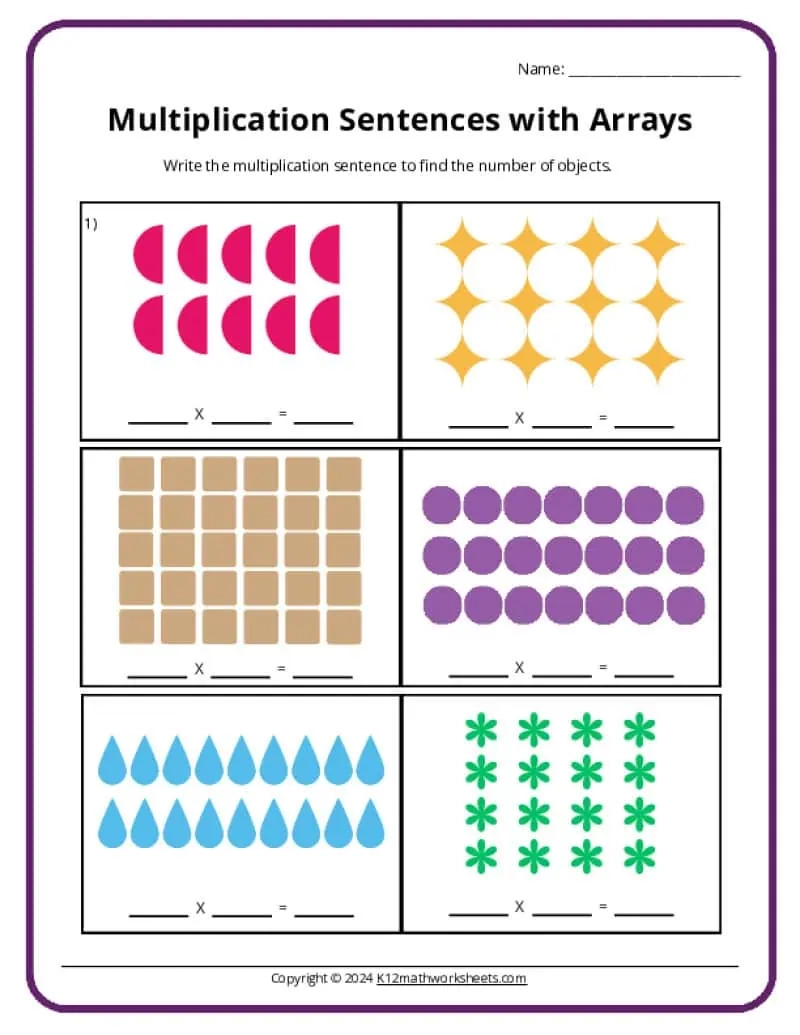 Free Printable Multiplication Worksheets Grade 3