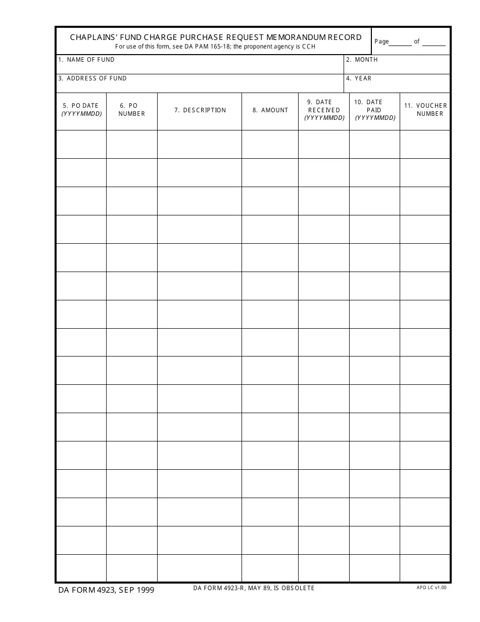 4923 H Form Printable