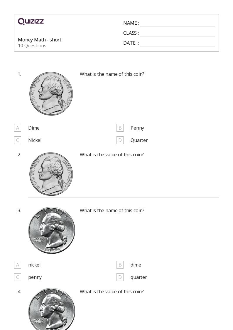 50 Money Math Worksheets For 6th Grade On Quizizz Free amp Printable