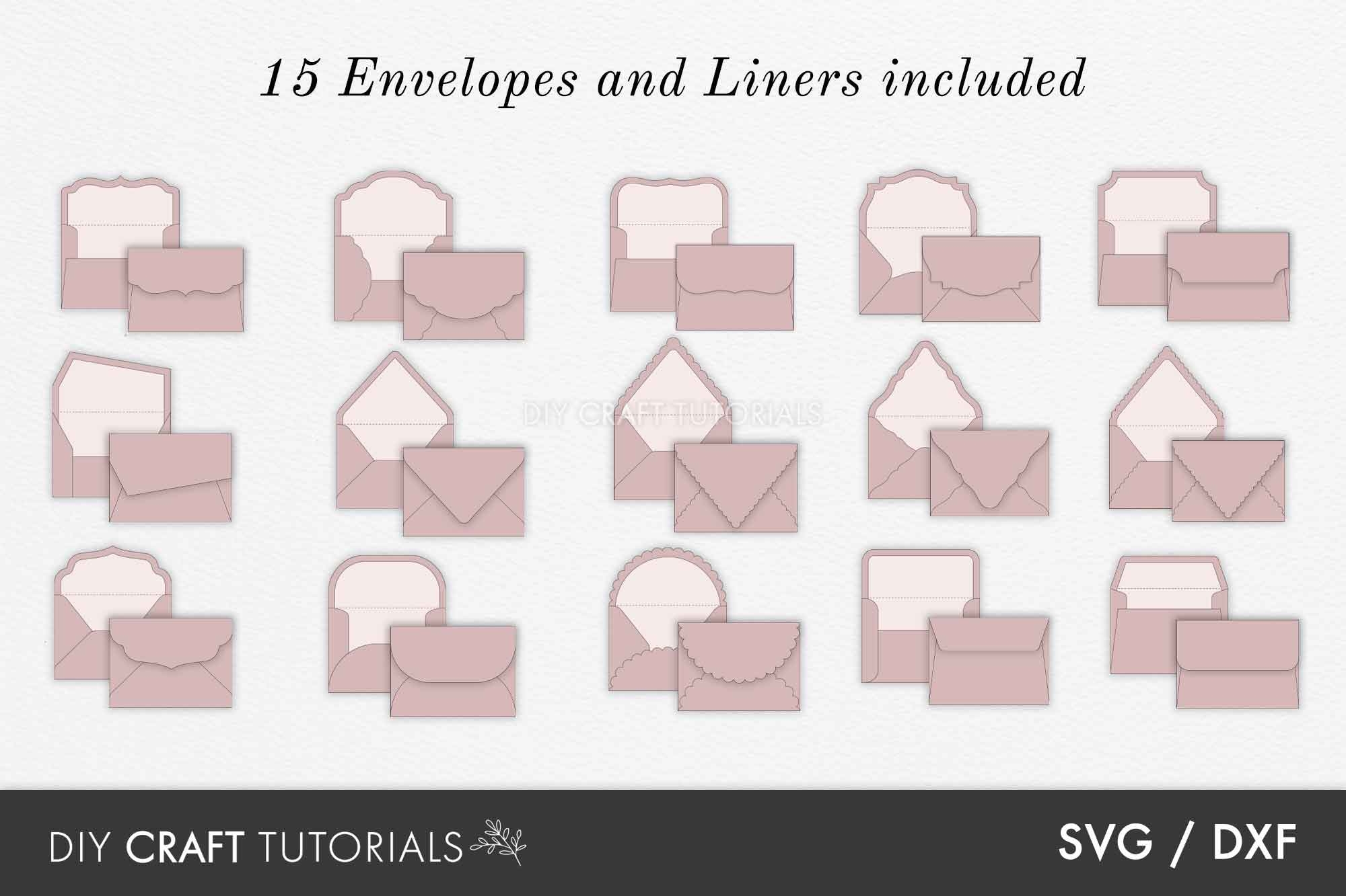 Envelope Pattern Printable With Design