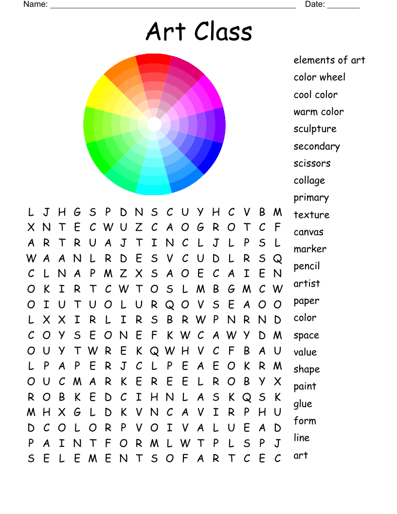Free Crossword Puzzles On Art