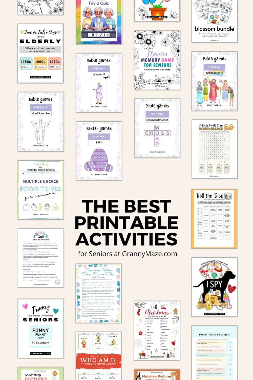 Senior Citizen Crossword Puzzles Printable