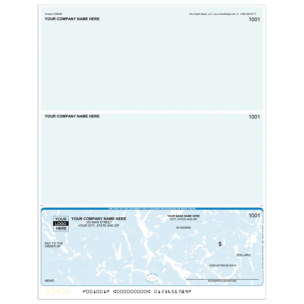 Printable Business Check Template