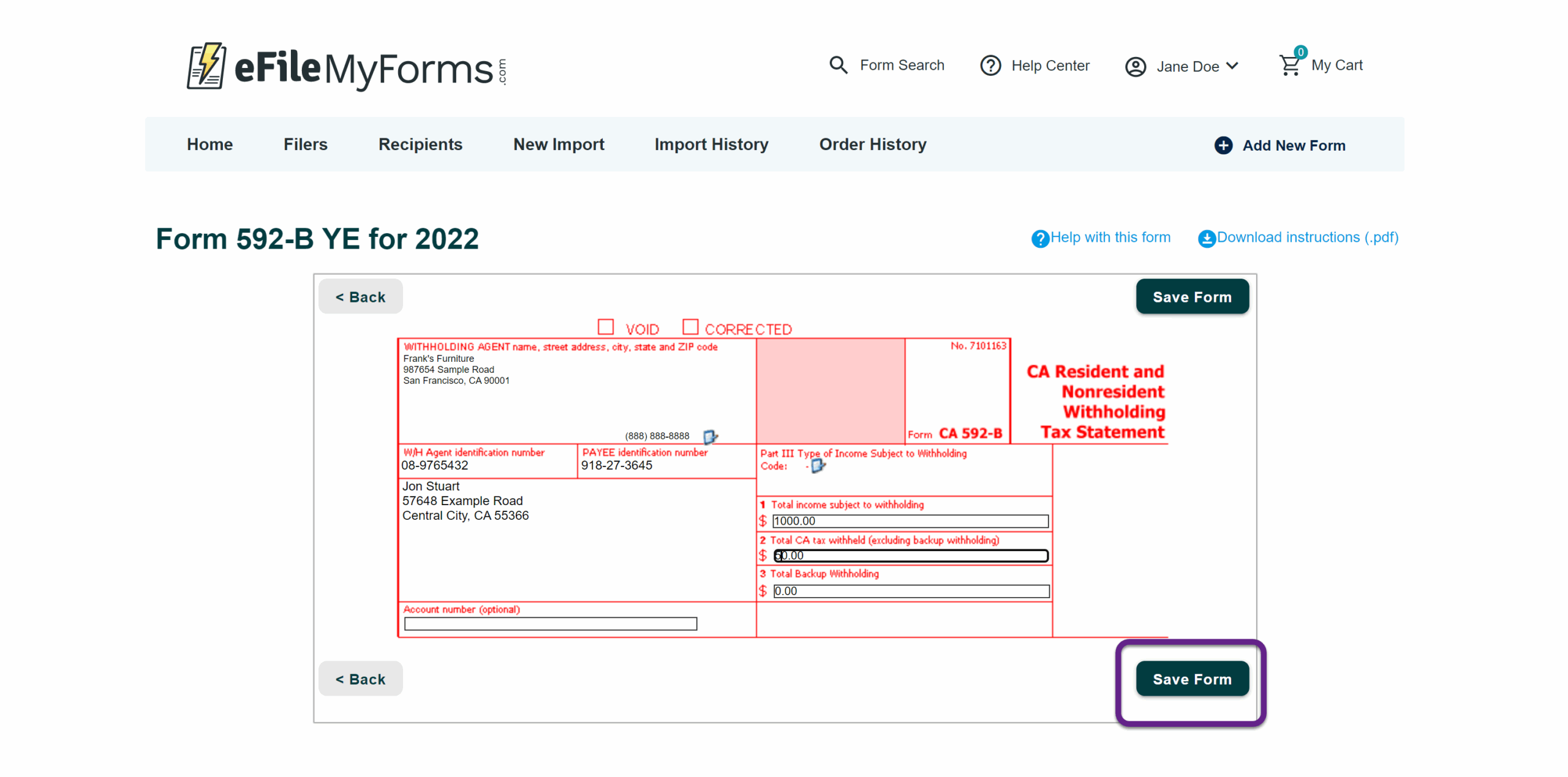 What Is Form 592