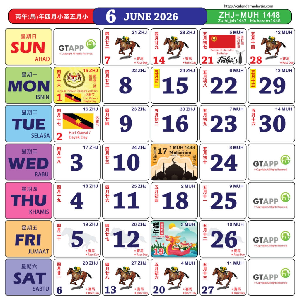 Calendar 2026 Malaysian Public Holiday And School Holiday Dates
