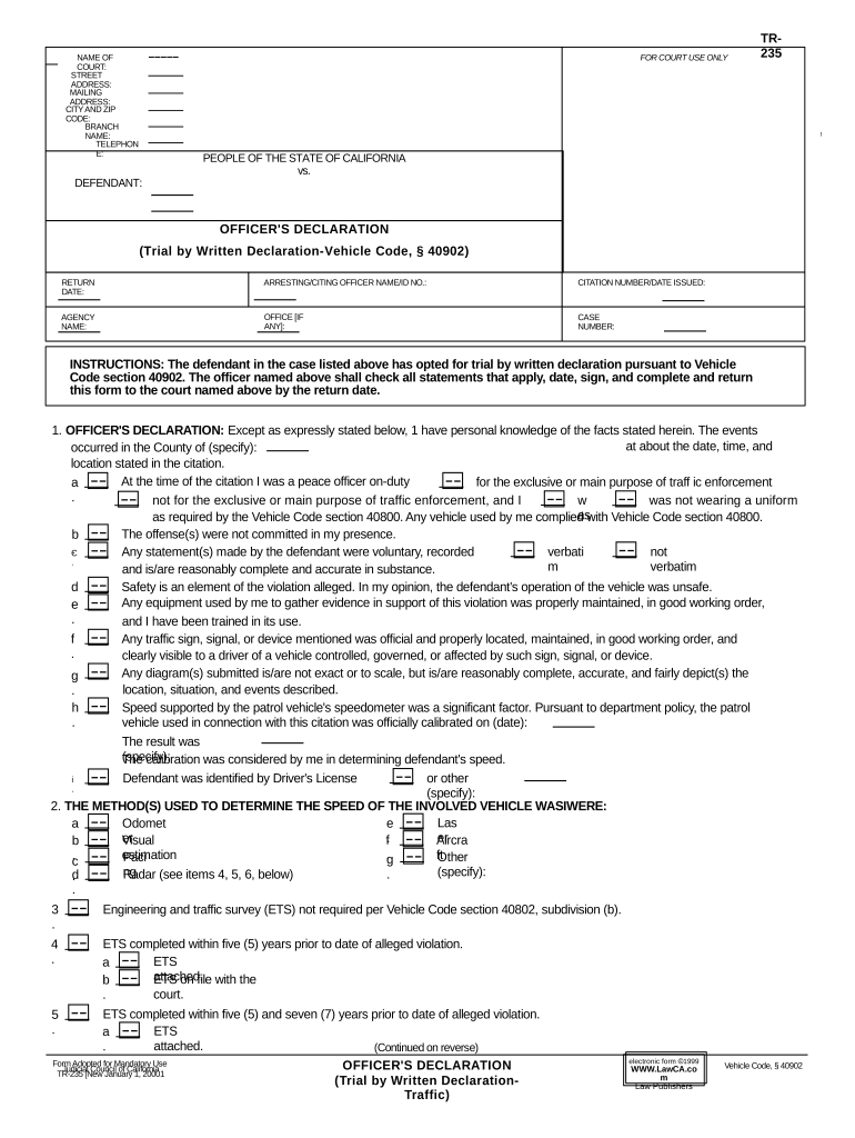 California Court Declaration Template Fill Out amp Sign Online DocHub