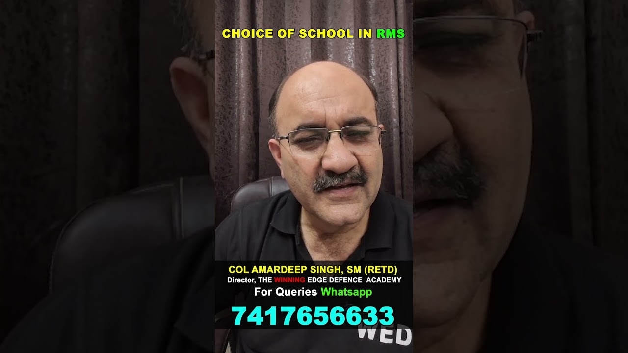 Choice Of RMS School In RMS Form Filling How To Fill Military 