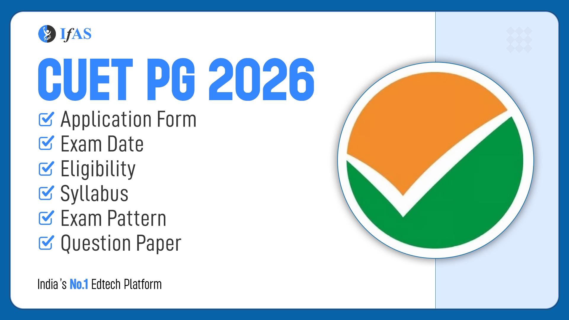 cuet pg 2026 exam date application form eligibility pattern