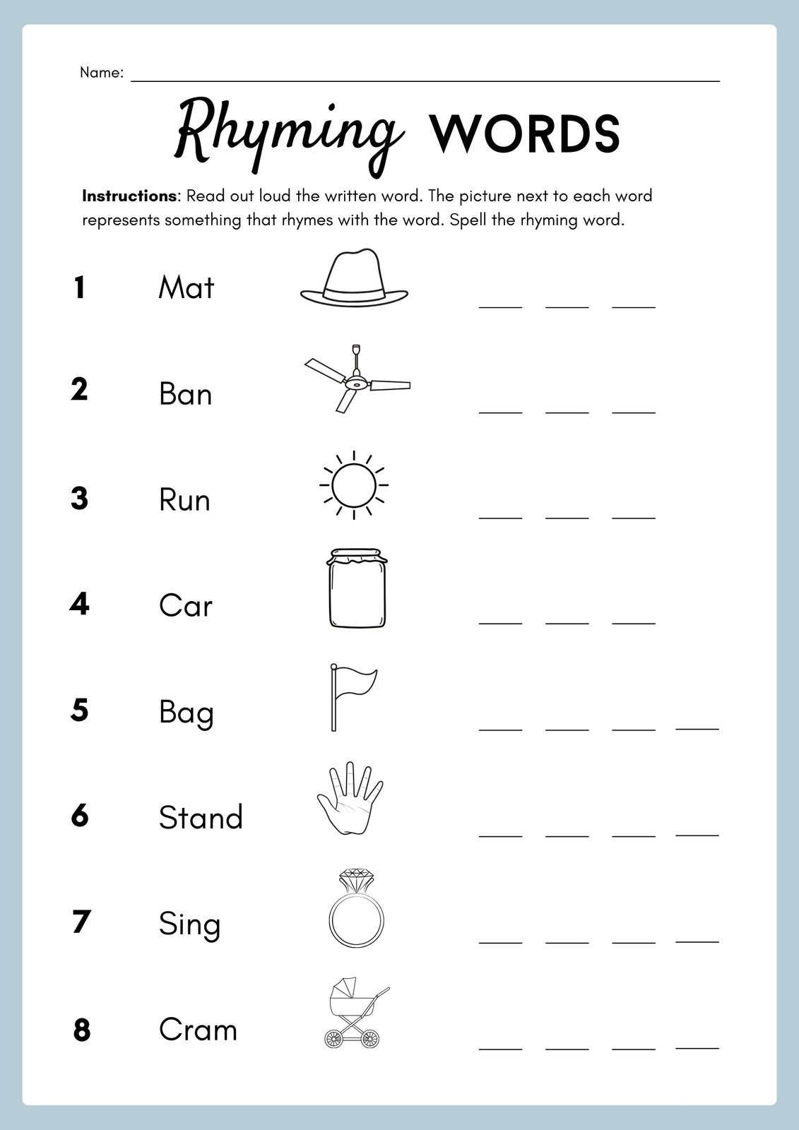 Reading Printable Worksheets 1st Grade