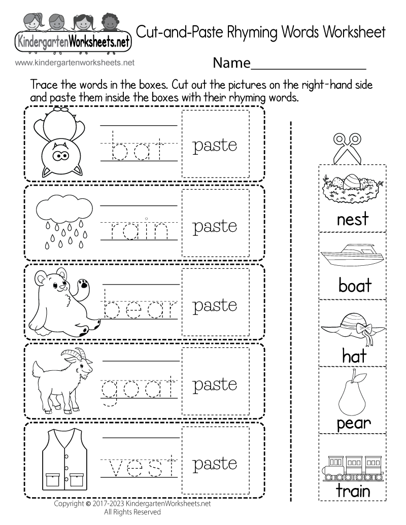 Printable Language Worksheets For Vocabulary