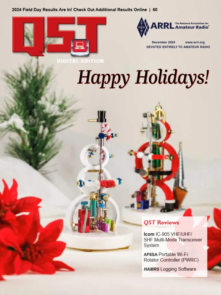 December 2024 QST Magazine PDF Antenna Radio Radio