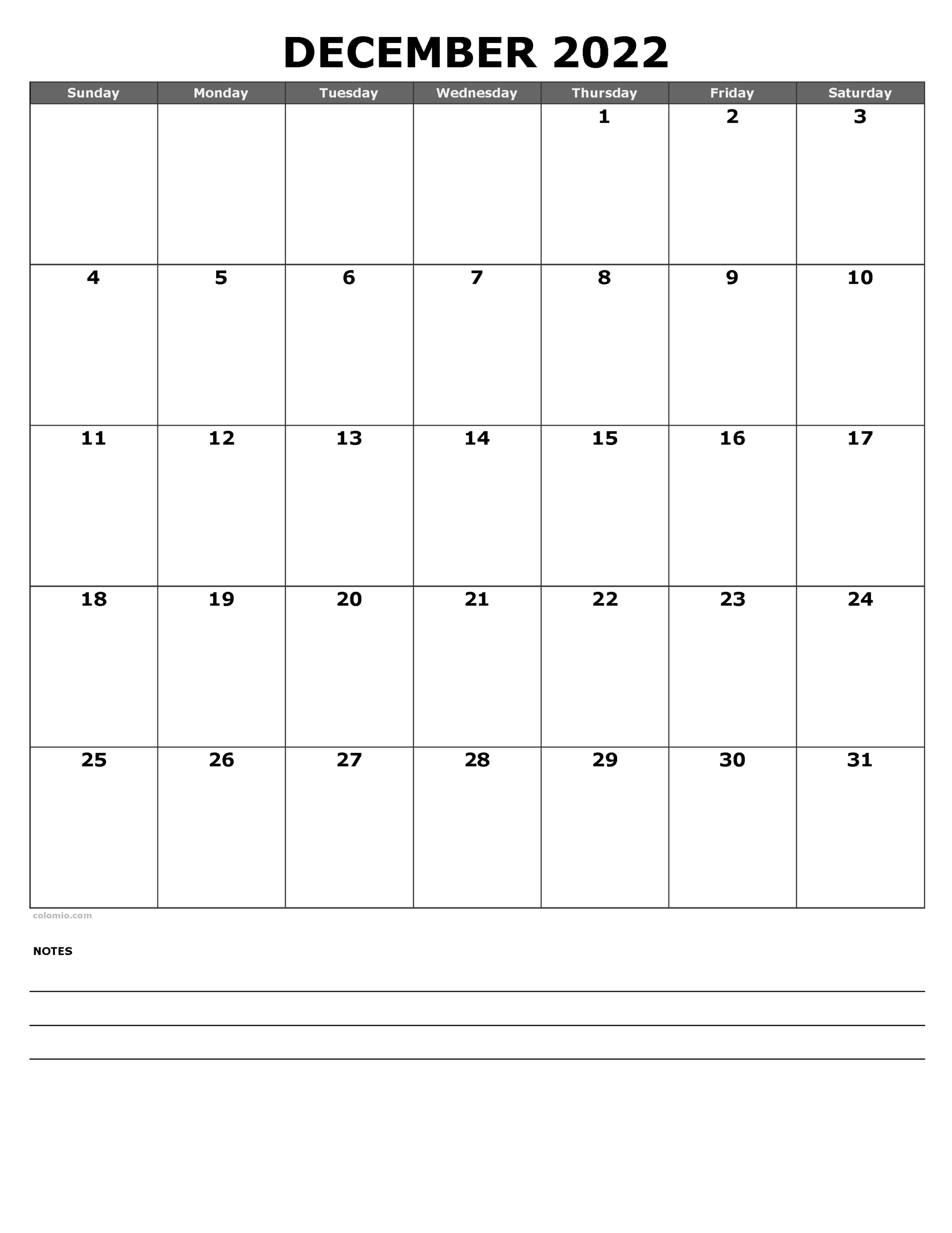 December 2025 Calendar Free Printable PDF XLS And PNG