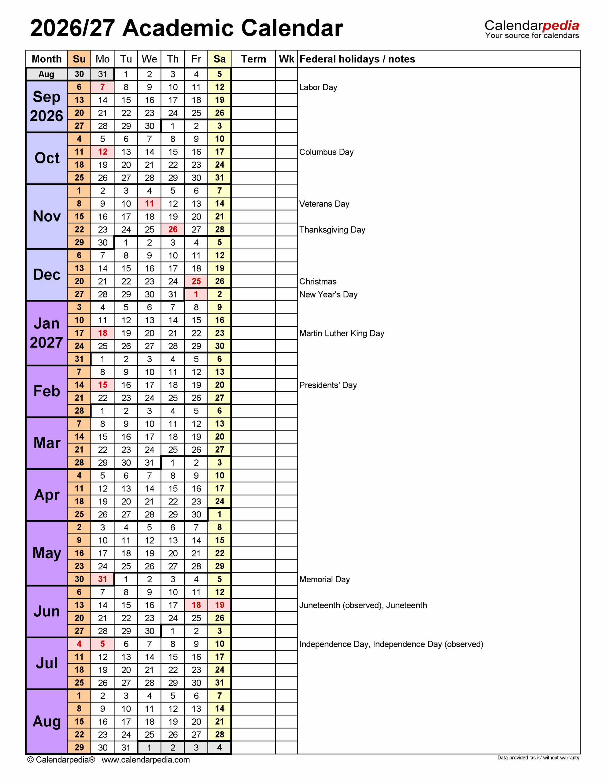 Depaul 2026 Calendar Printable