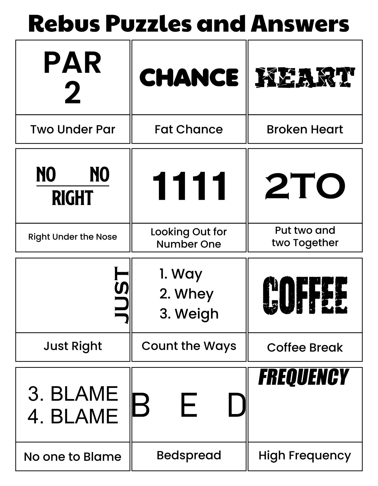 Discover 17 Word Puzzles Brain Teasers And Rebus Puzzles Ideas 