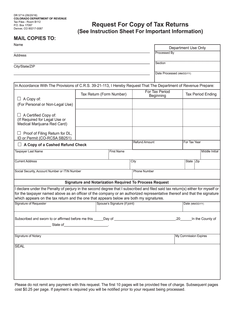 Dr 5714 Fill Out amp Sign Online DocHub
