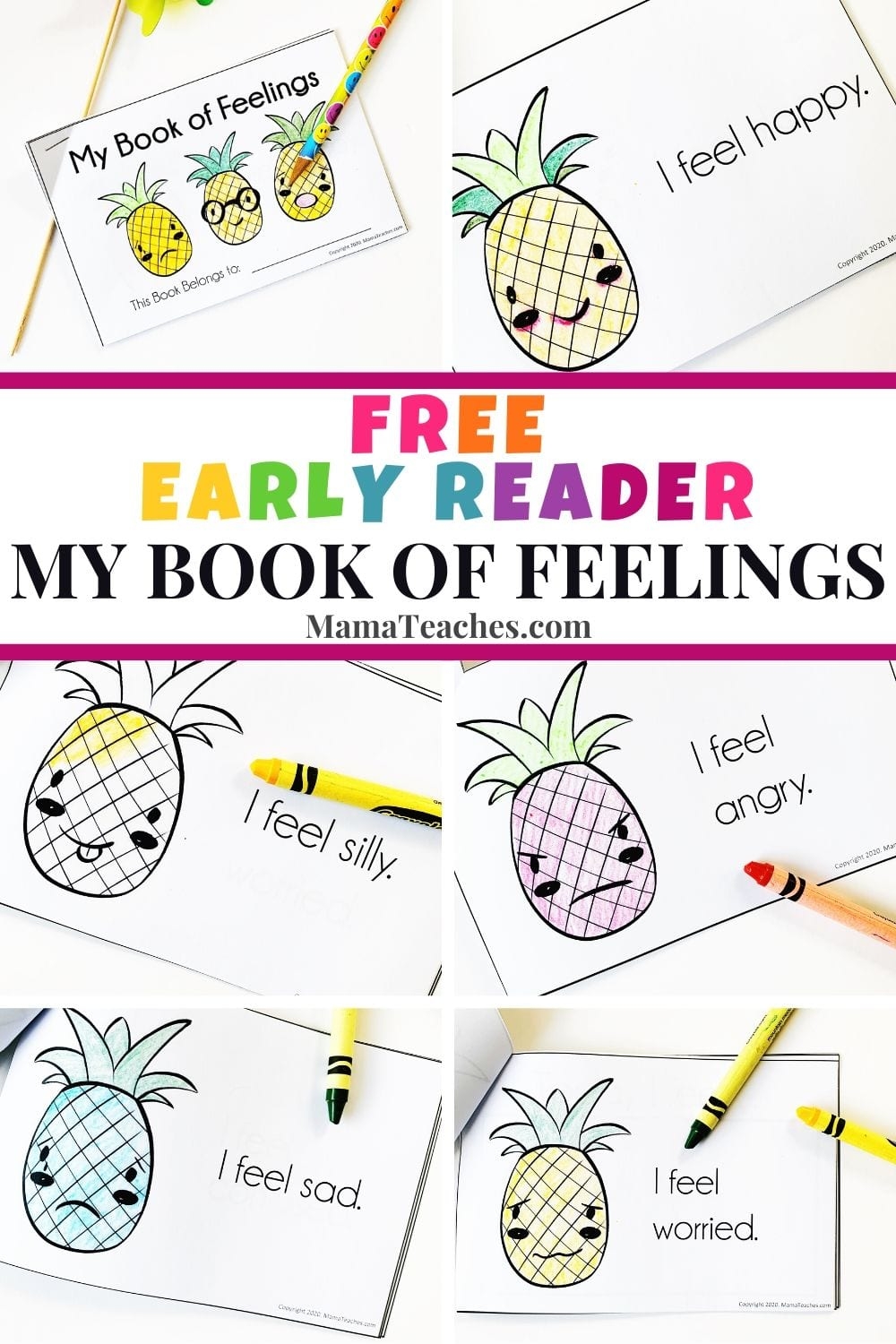 My Feelings Book Free Printable