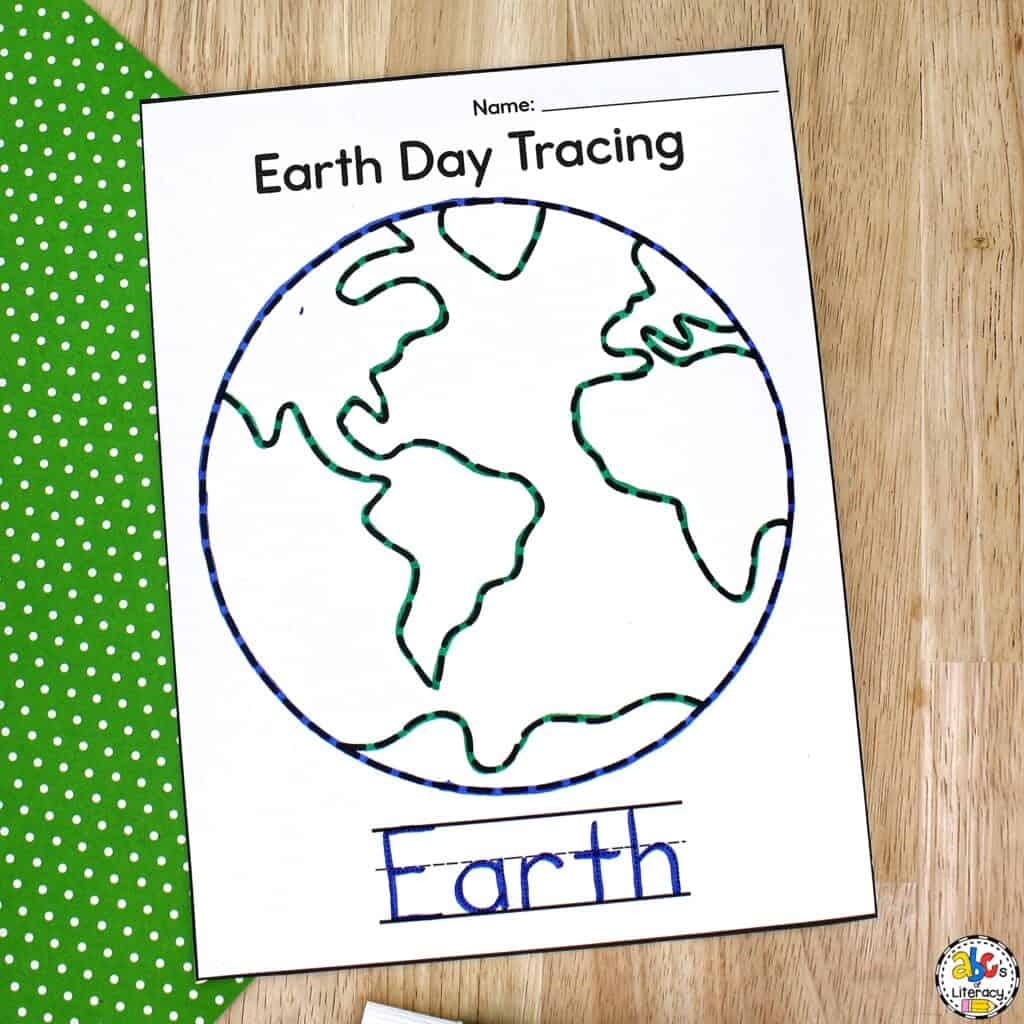 Earth Day Printable Worksheet