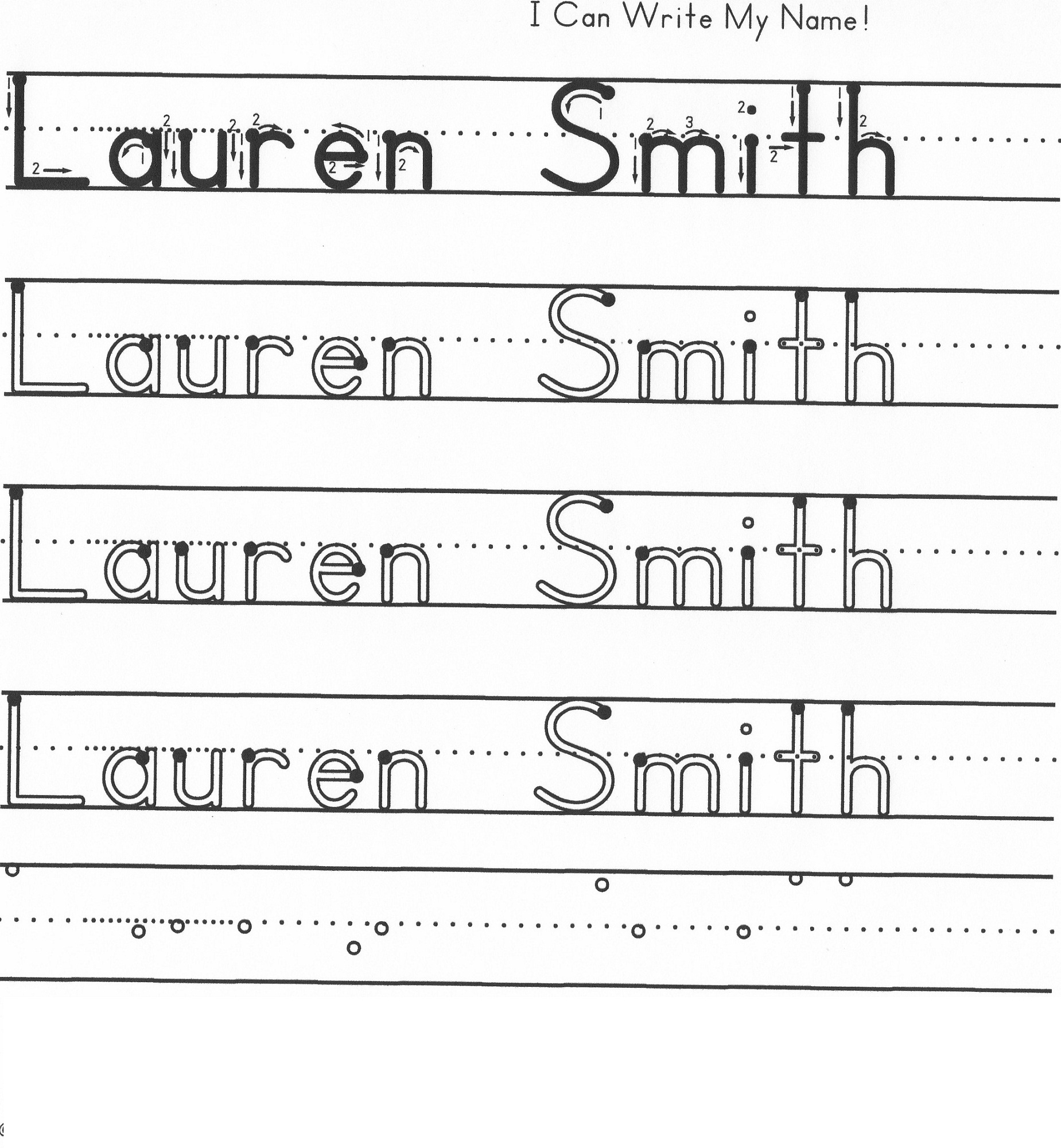 Editable Name Tracing Sheet Totschooling Toddler Preschool 