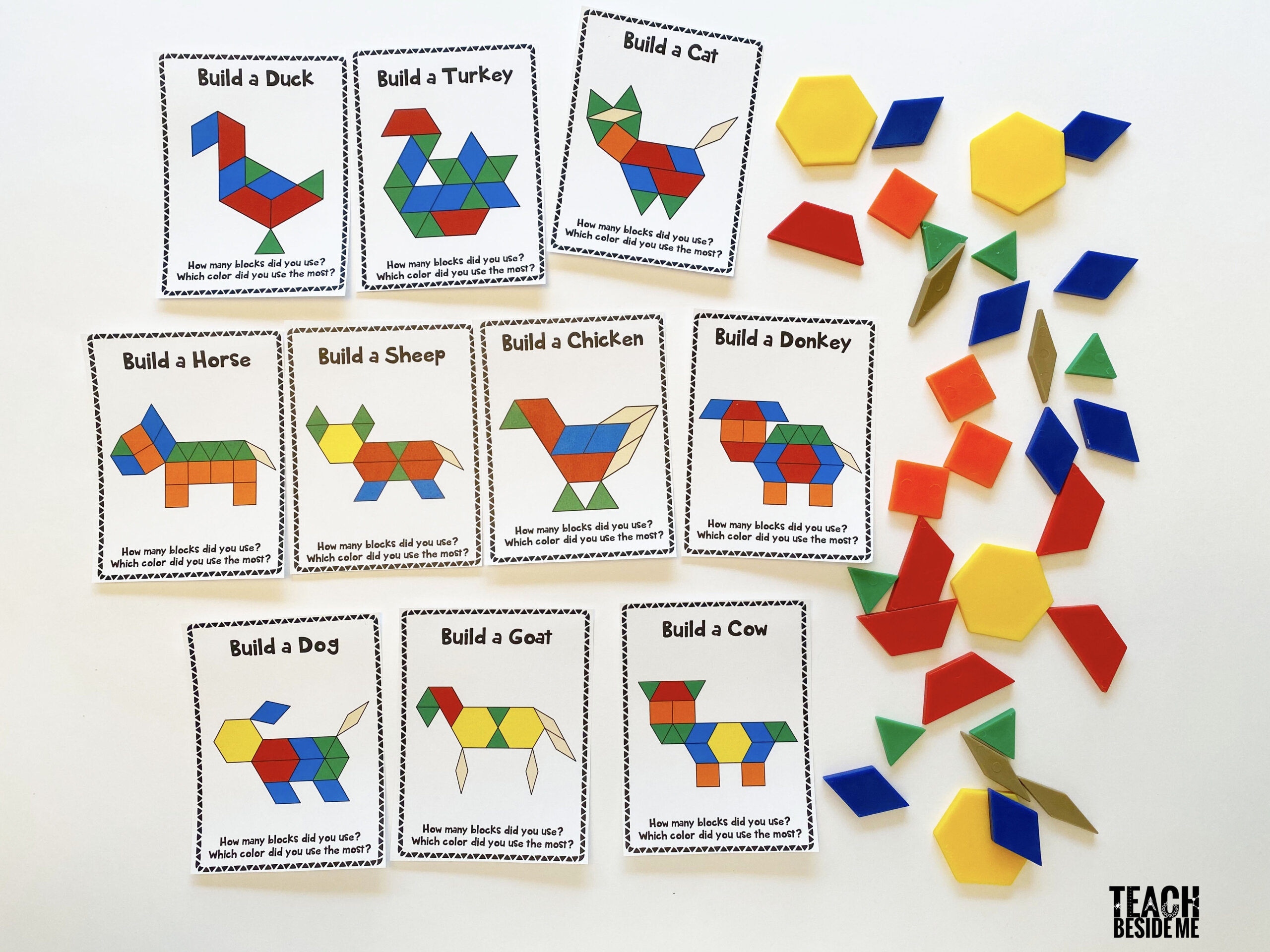 Free Printable Pattern Block Worksheets