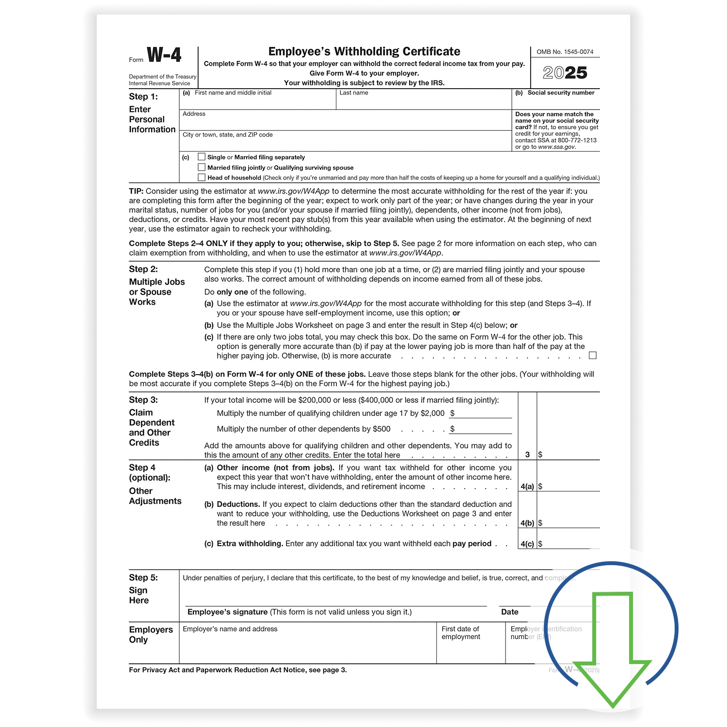 W-9 Form 2026 Printable