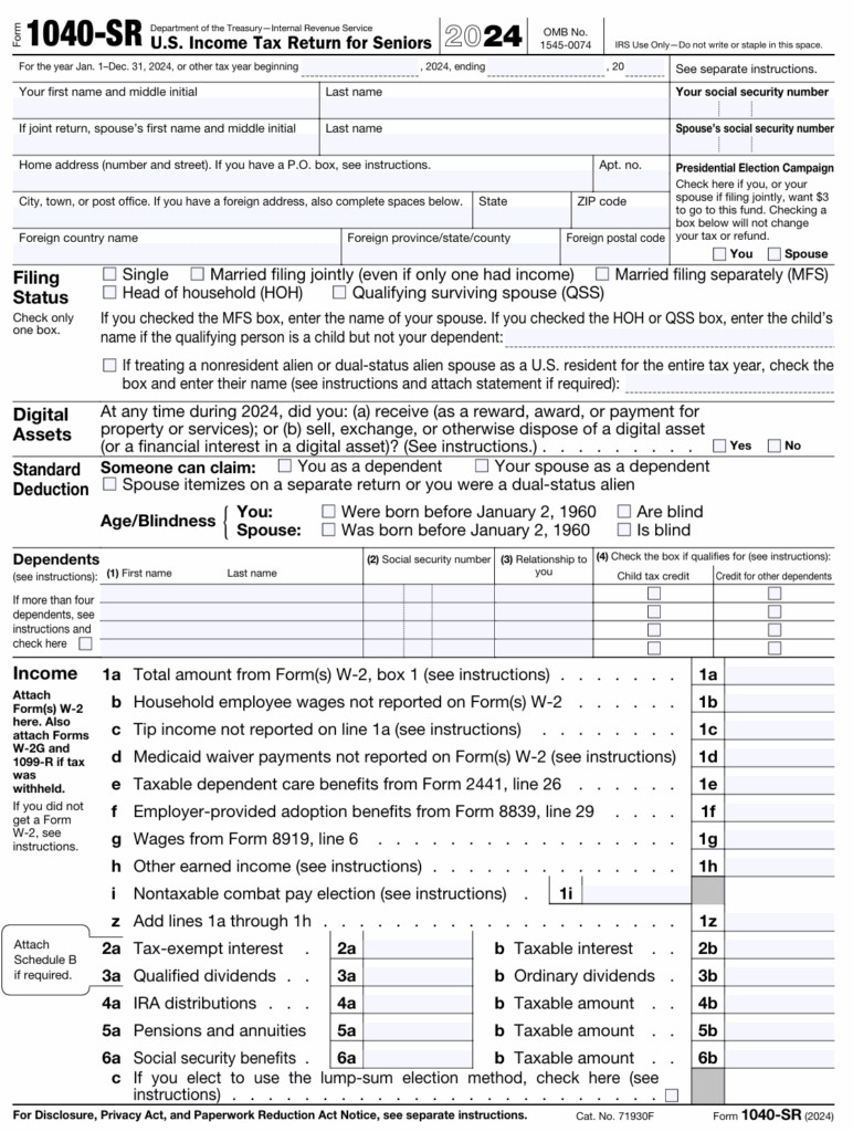 Irs Form Download 2026