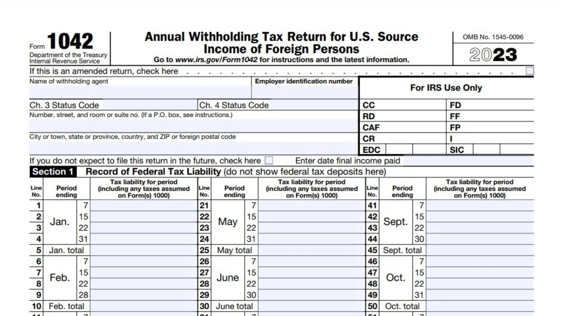 Form 1 Instructions 2026