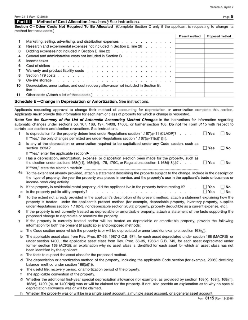 Form 3115 Fill And Sign Online With Lumin