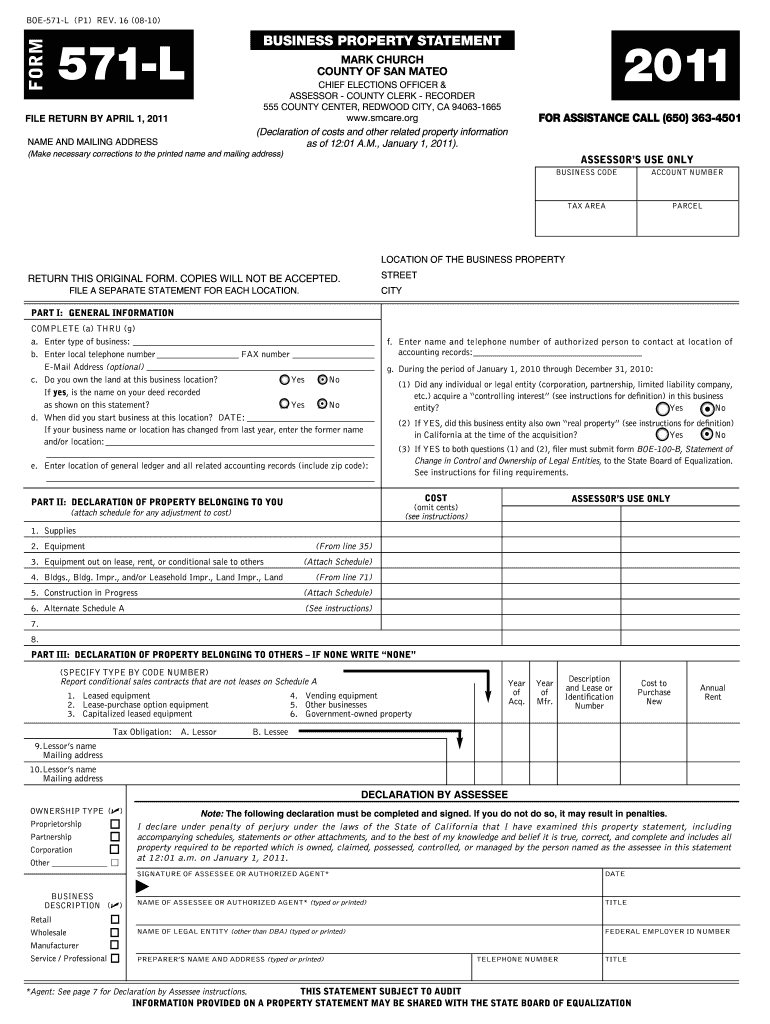 Form 571 Fill Out amp Sign Online DocHub