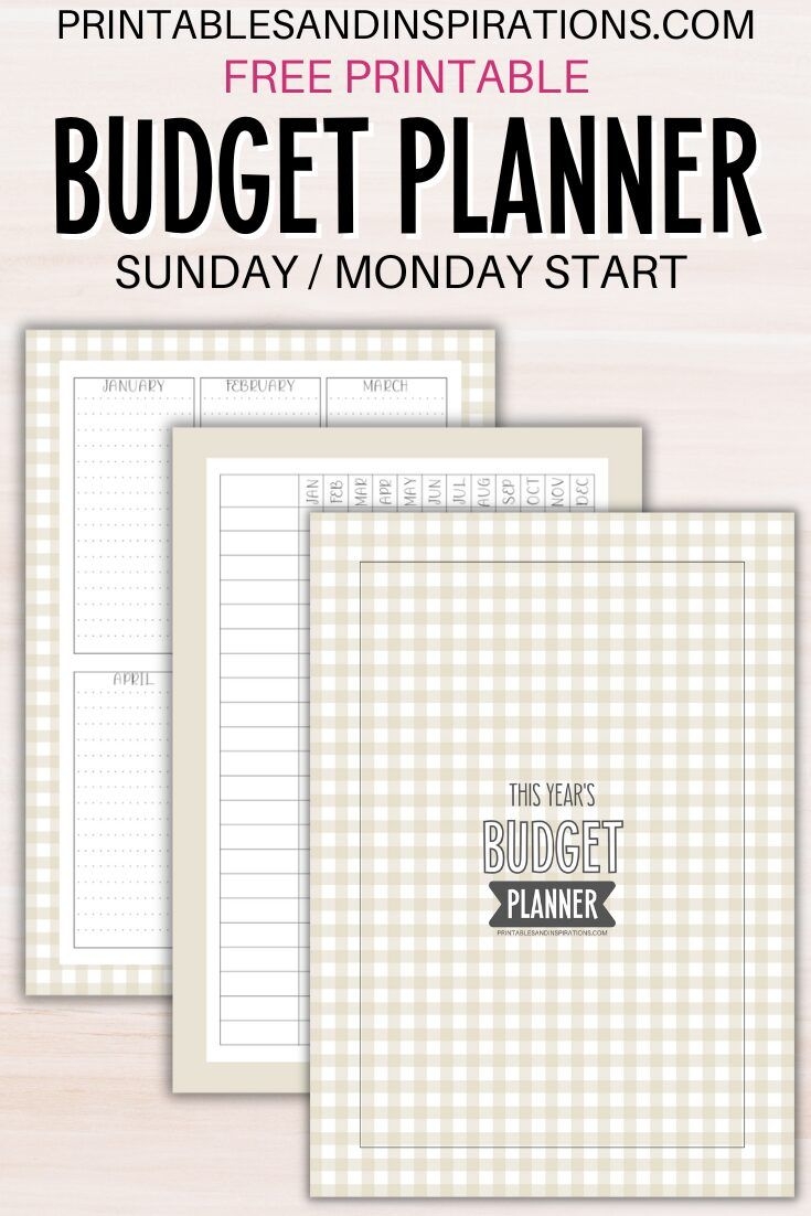 Free 2026 Budget Planner And Worksheets For A Great Year 