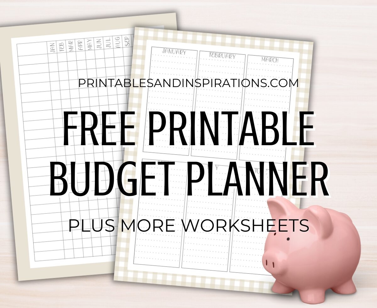 Free 2026 Budget Planner And Worksheets For A Great Year 