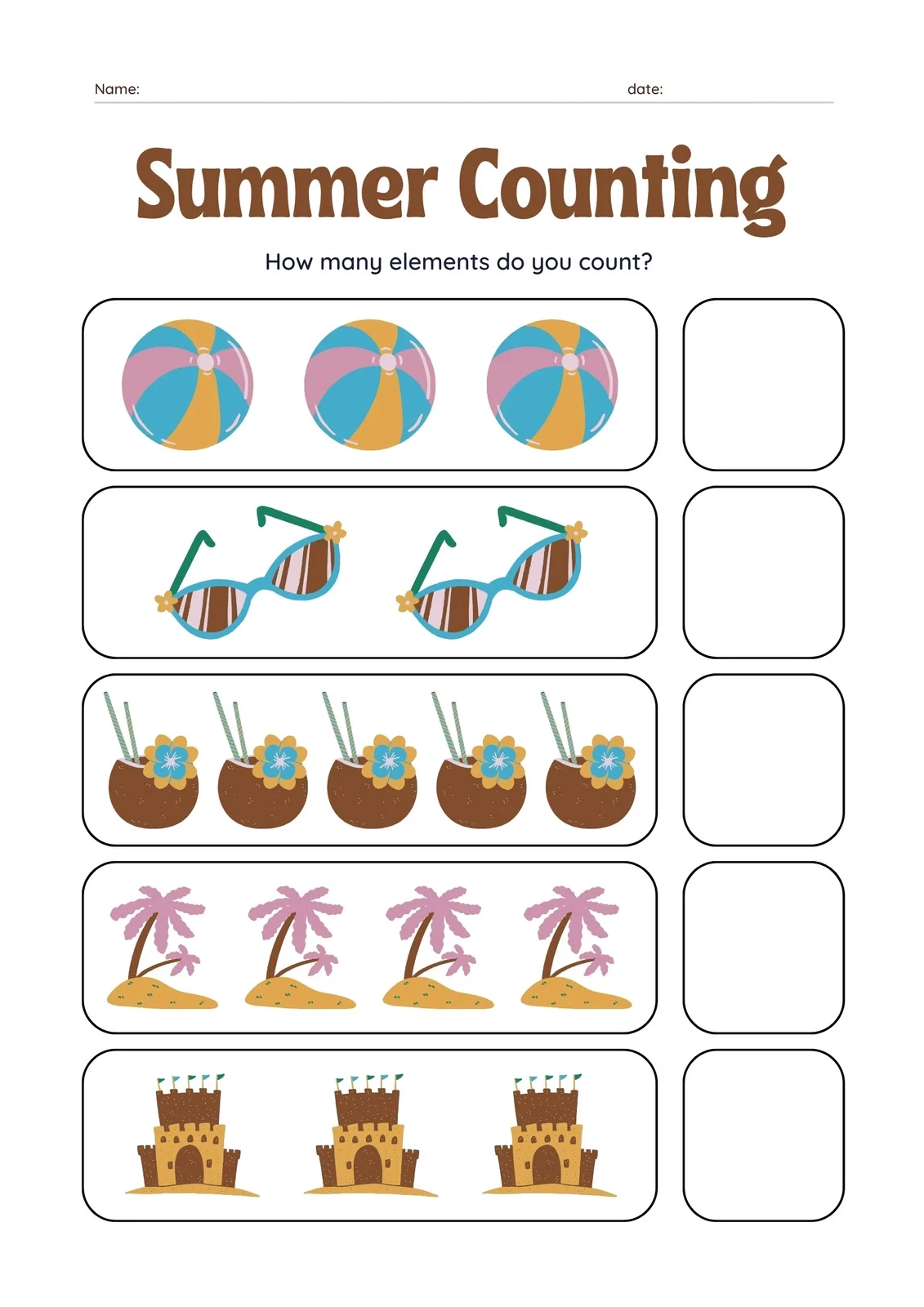 Free Toddler Printable Worksheets