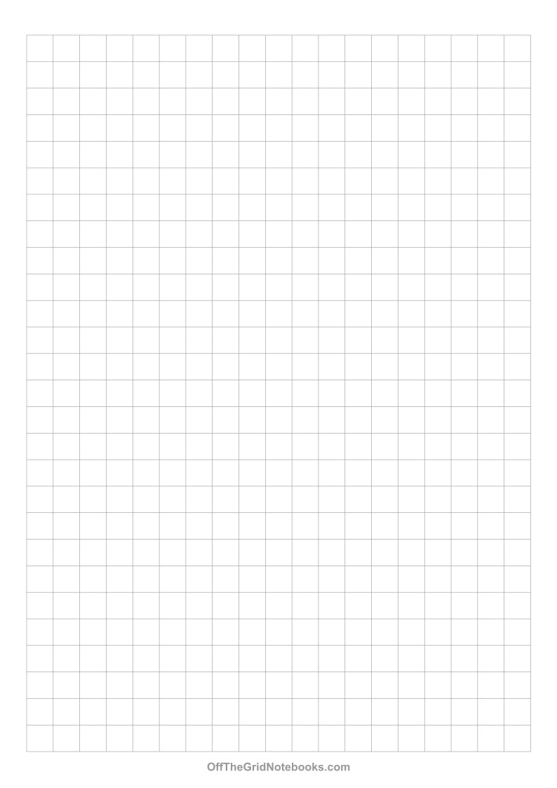 Free Graph Paper Off The Grid Notebooks