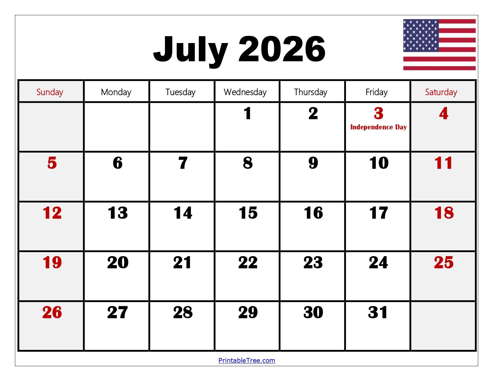 Blank Calendar July 2026 And August 2027