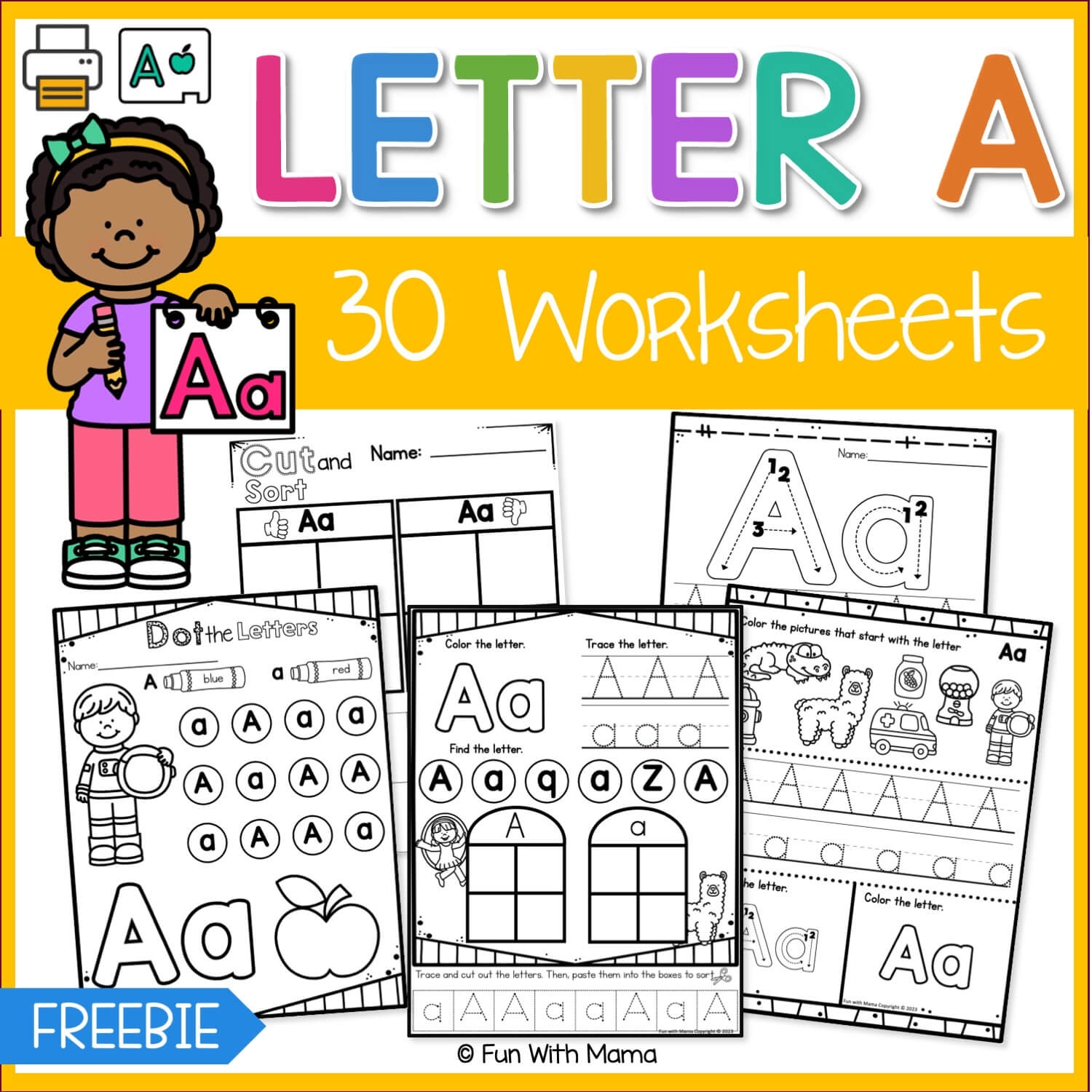 Preschool Letter Worksheets Free Printables