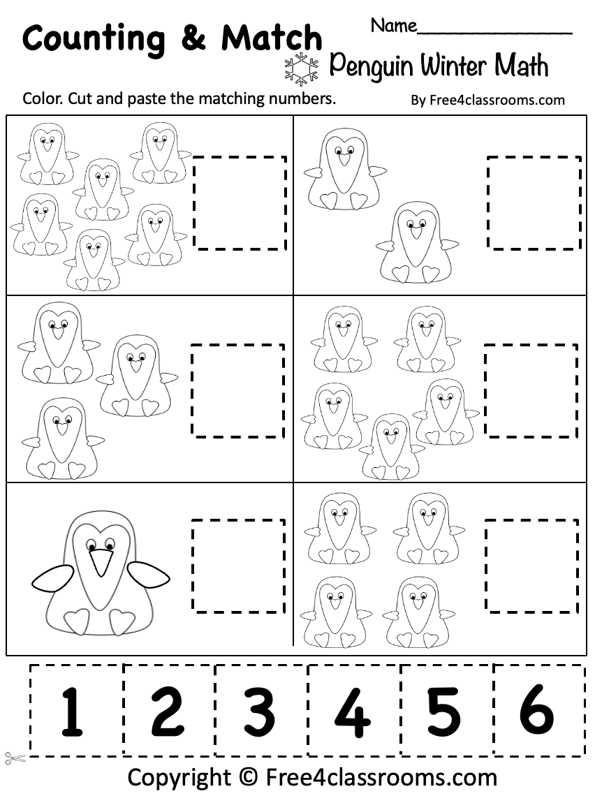 Free Printable Worksheet For Pre Kindergarten