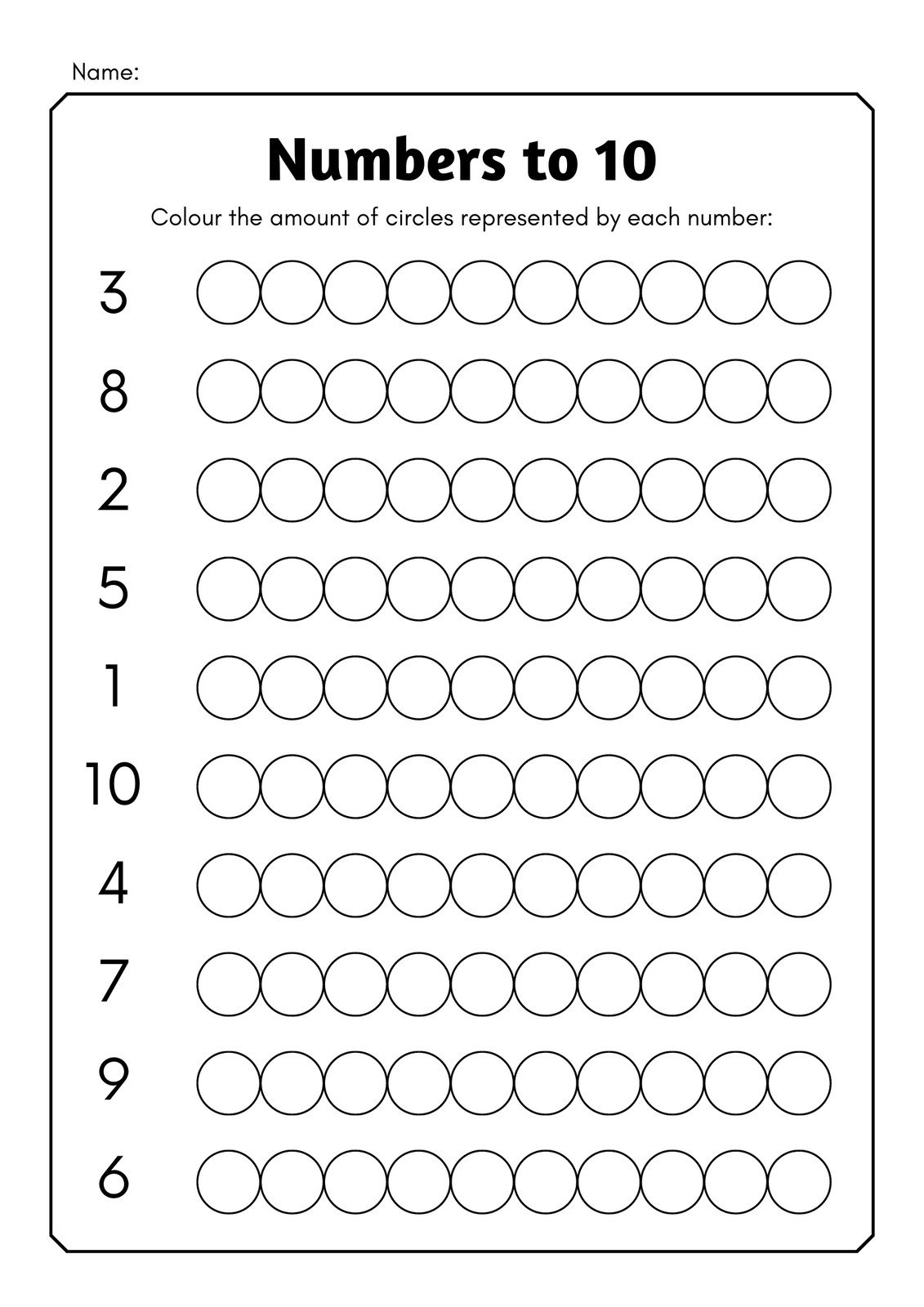 Free Prek Printable Worksheets