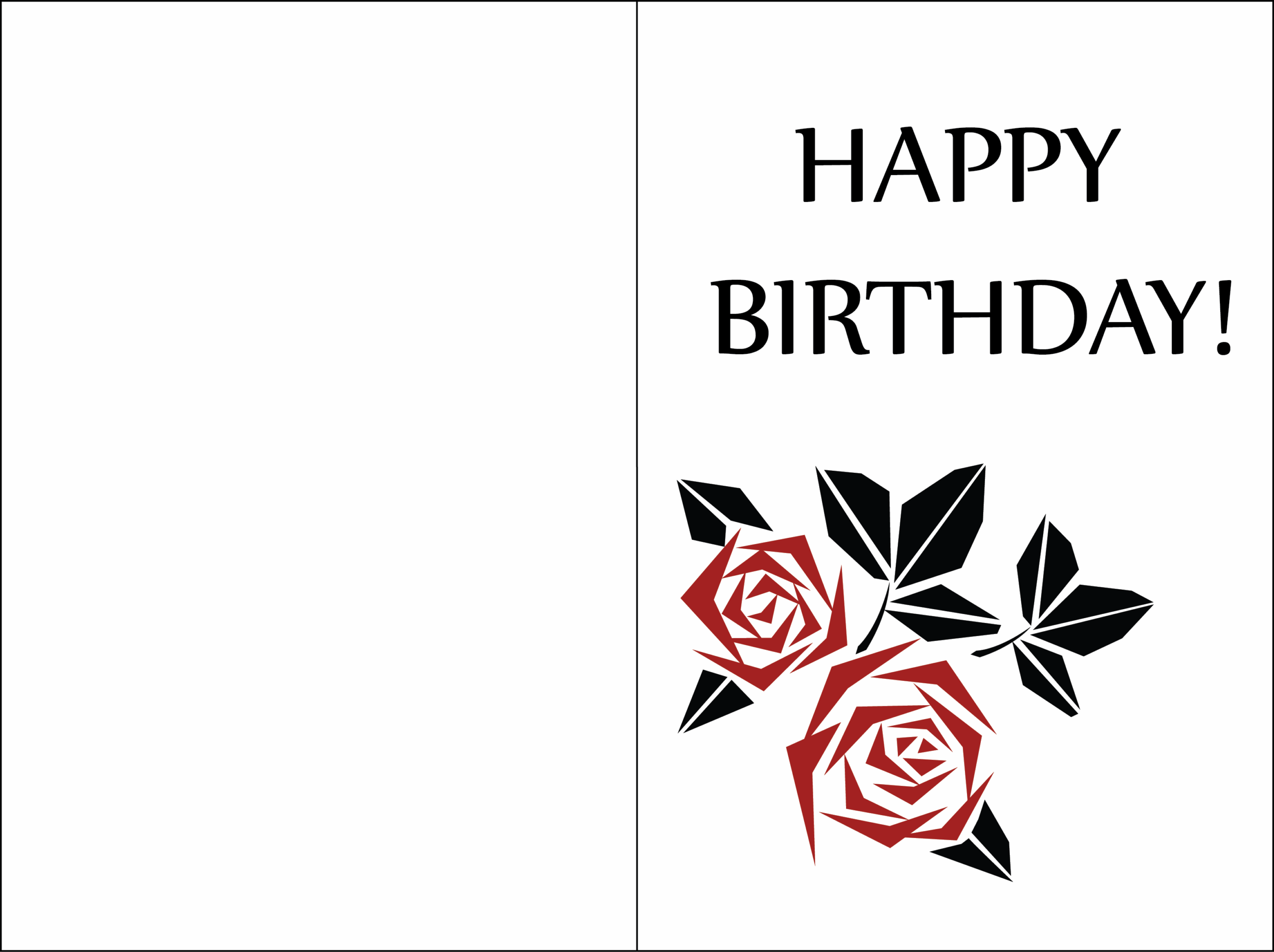 Free Printable Card Makers Greeting Card Templates For Any 
